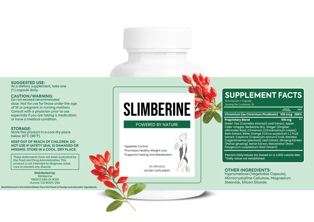 slimberine ingredients